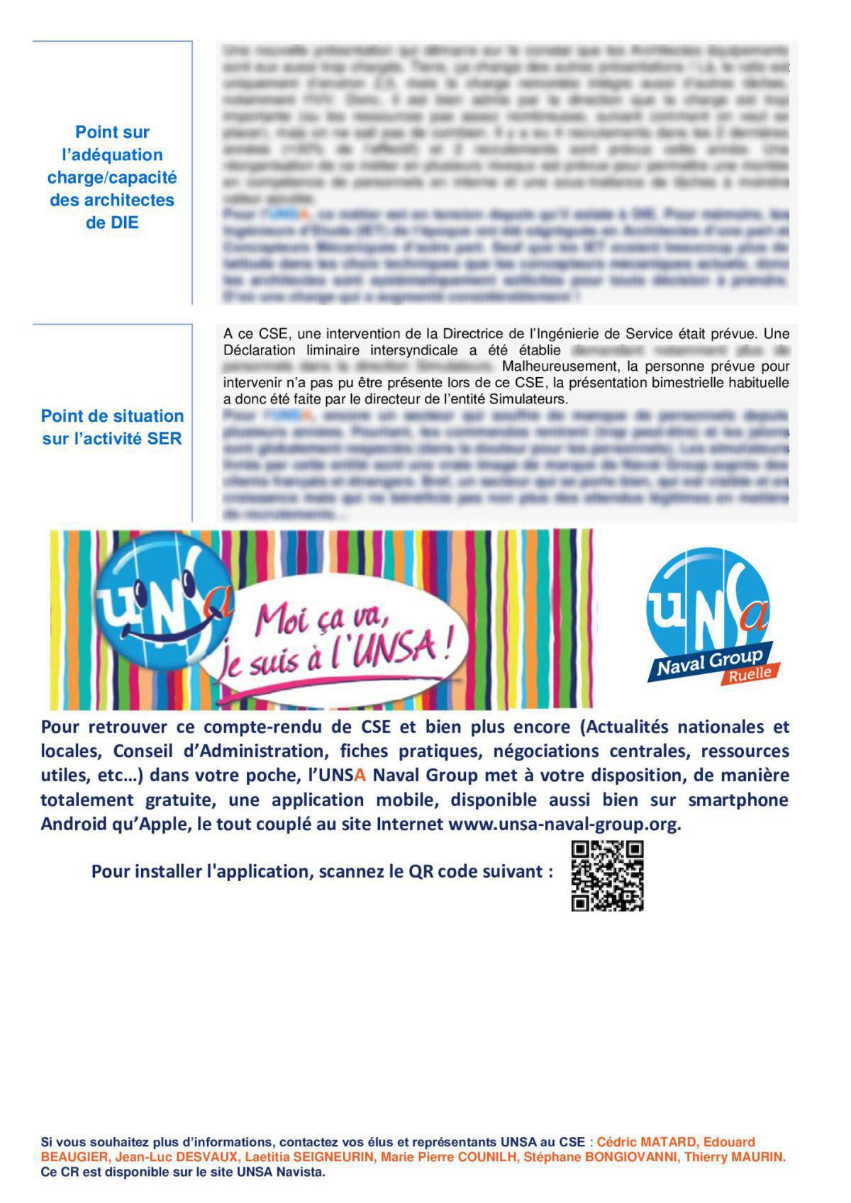 CSE de Ruelle - Réunion du 5 juillet 2022 CSE de Ruelle - Réunion du 5 juillet 2022