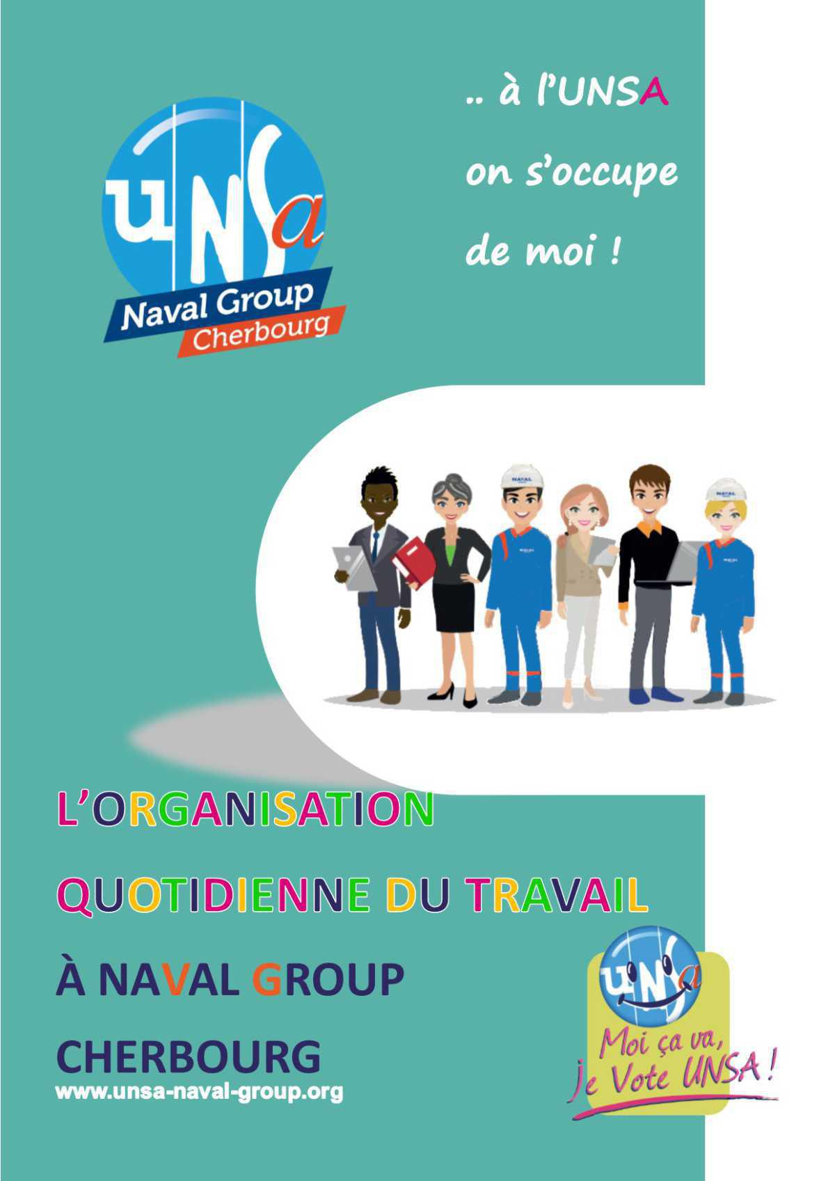Fiche pratique - L'organisation du travail à Naval Group Fiche pratique - L'organisation du travail à Naval Group