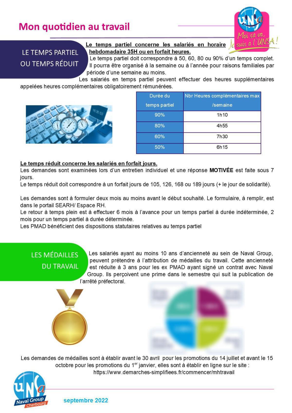Fiche pratique - L'organisation du travail à Naval Group Fiche pratique - L'organisation du travail à Naval Group