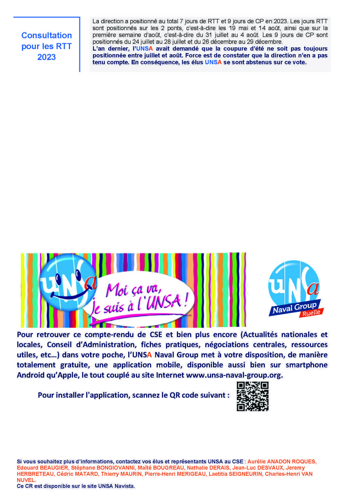 CSE de Ruelle - Réunion du 17 novembre 2022 - Compte rendu CSE de Ruelle - Réunion du 17 novembre 2022 - Compte rendu