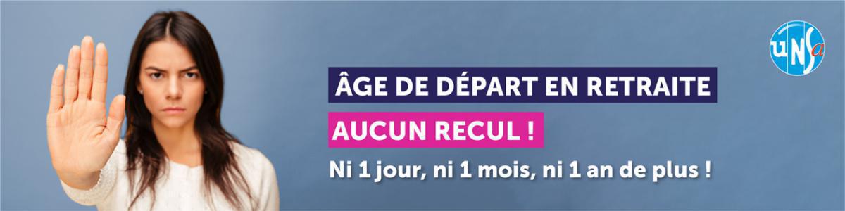 Réforme des retraites : les propositions de l'UNSA Réforme des retraites : les propositions de l'UNSA