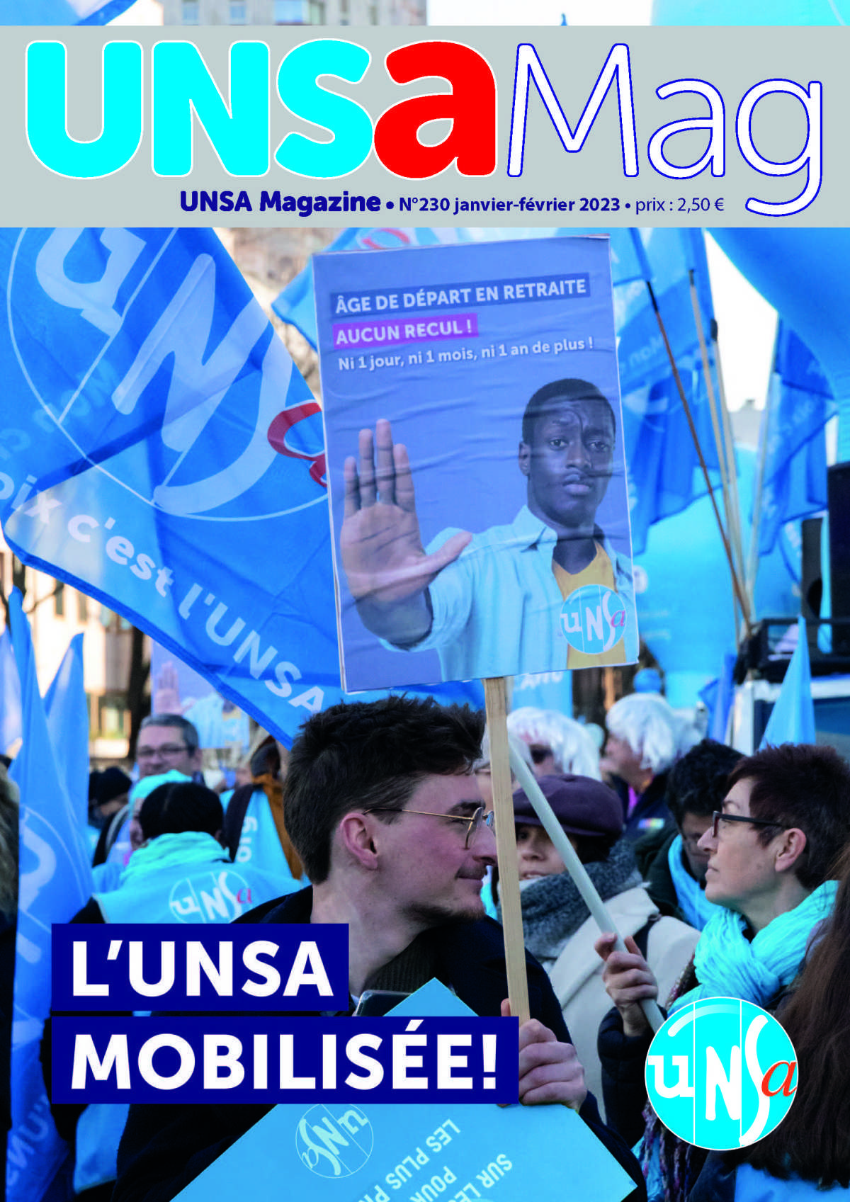 N°230 - L'UNSA mobilisée !