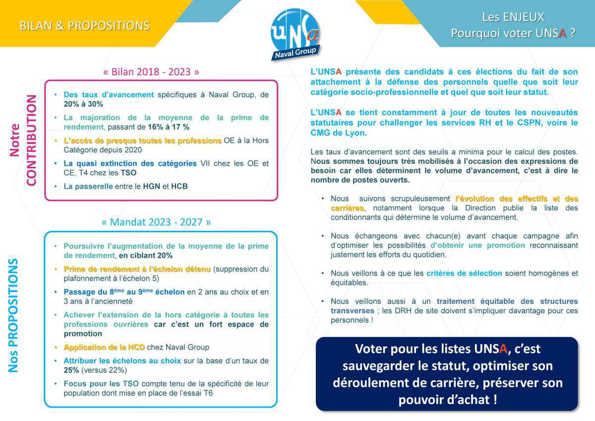 Elections CAPSO Lorient - du 1er au 8 juin 2023