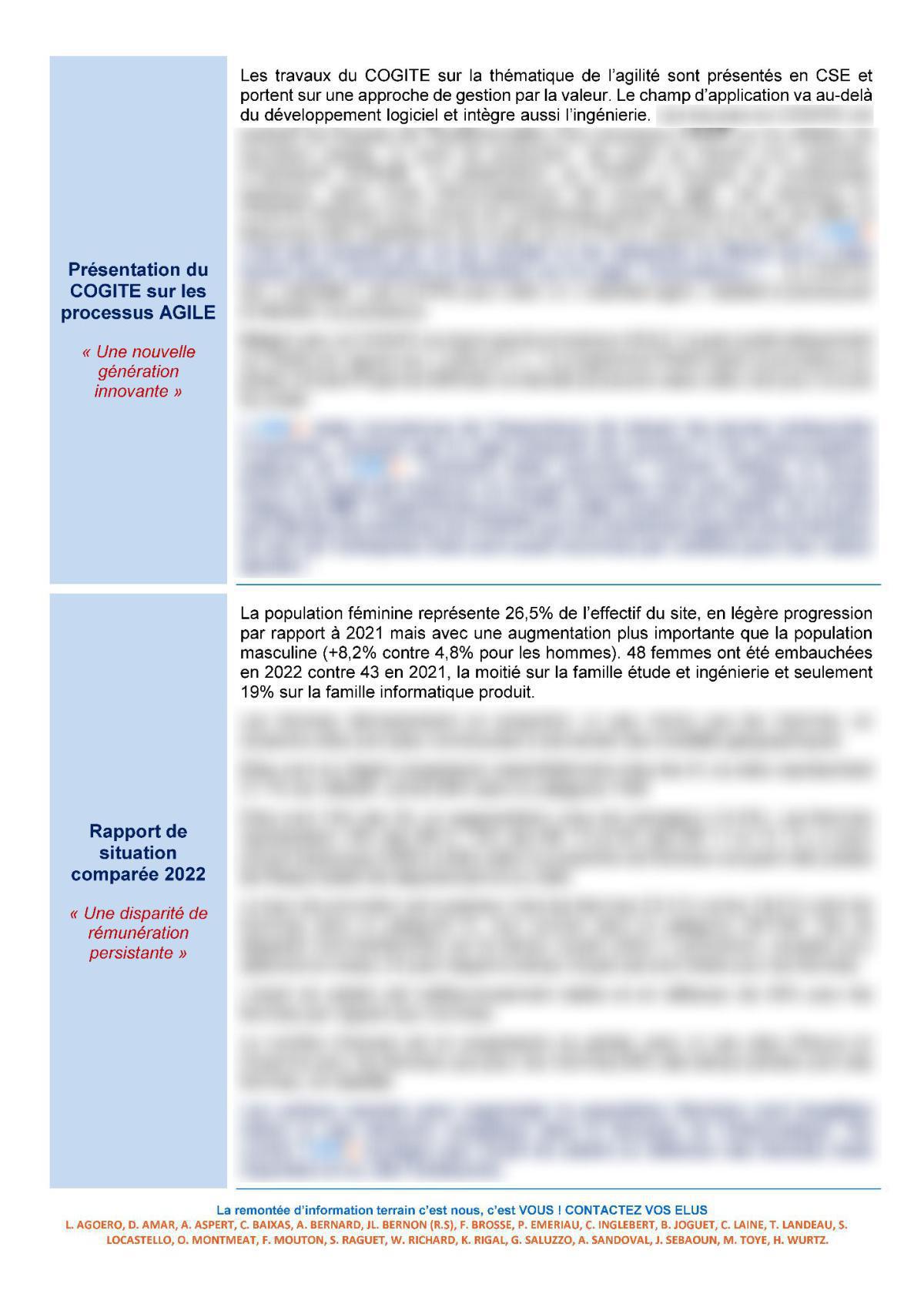 CSE d'Ollioules - Réunion du 13 juin 2023 - Compte rendu CSE d'Ollioules - Réunion du 13 juin 2023 - Compte rendu