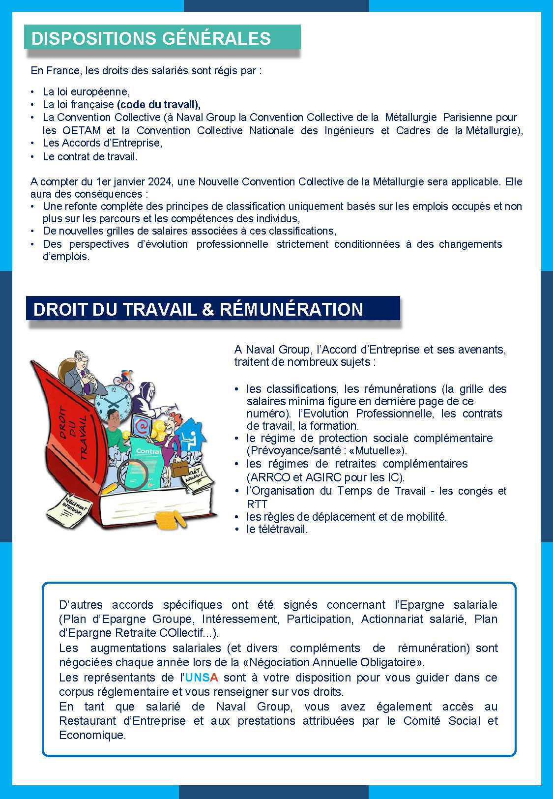 [Nouvel embauché] La lettre de l’UNSA Naval Group