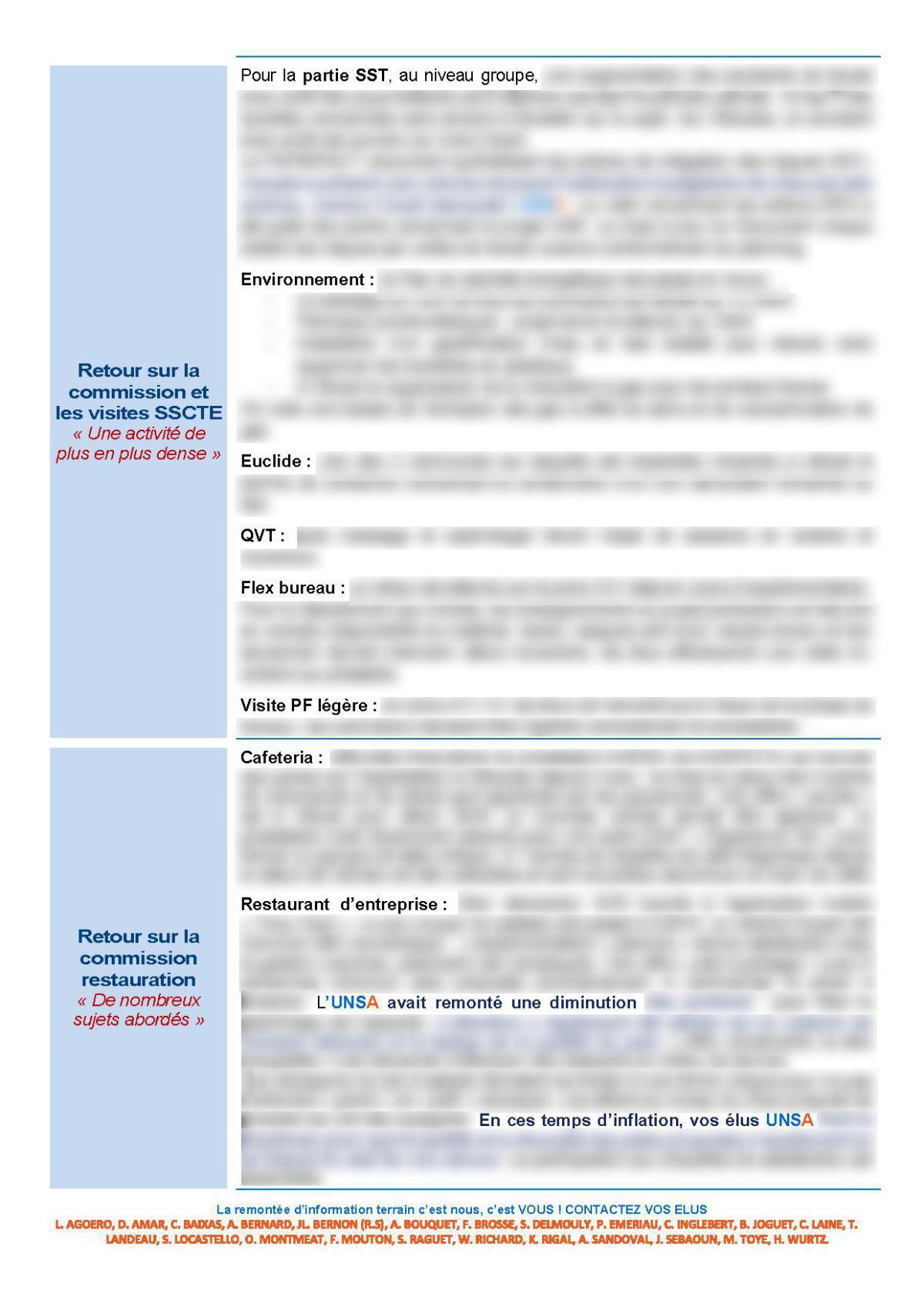 CSE d'Ollioules - Réunion du 10 octobre 2023 - Compte rendu CSE d'Ollioules - Réunion du 10 octobre 2023 - Compte rendu