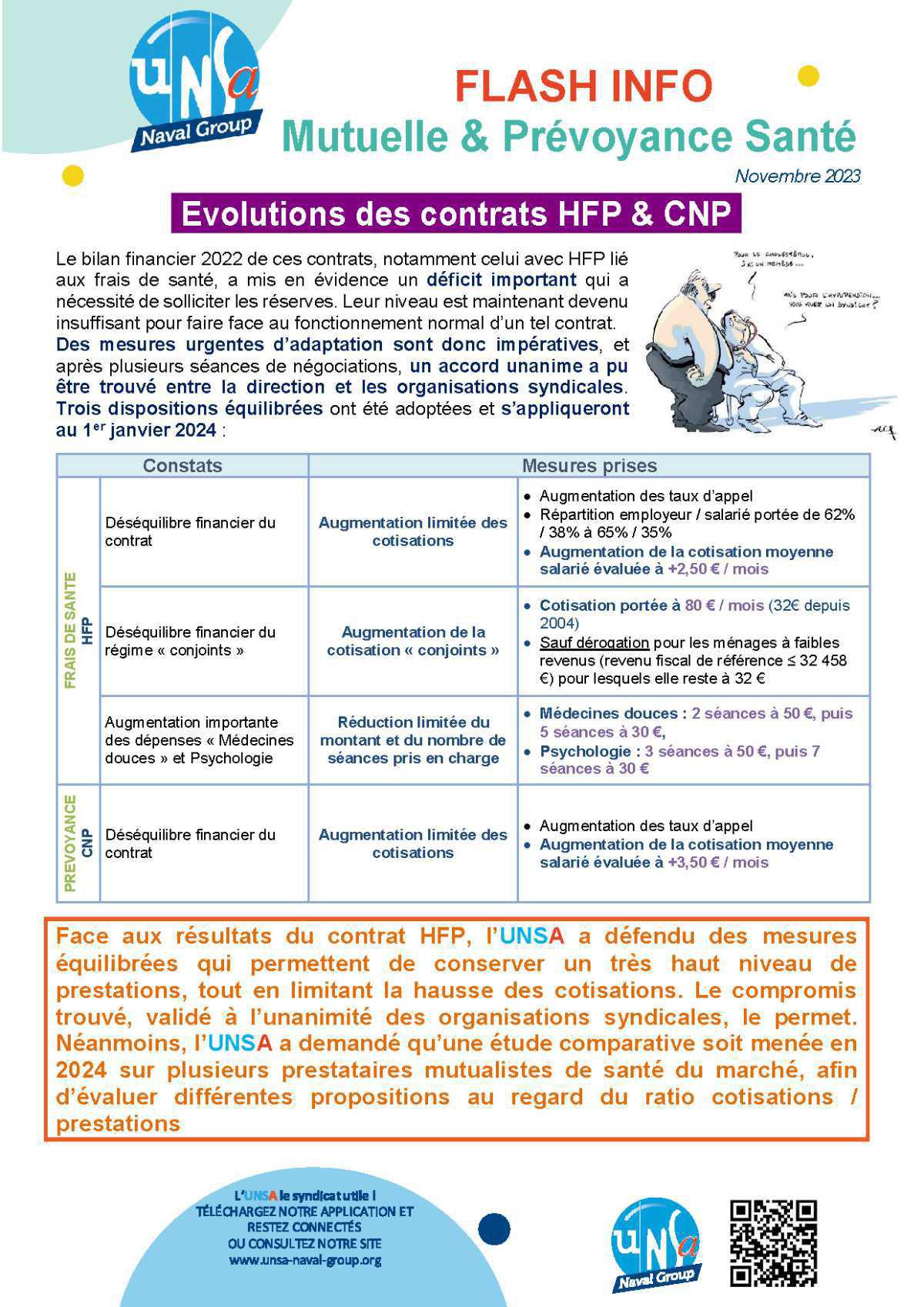 Mutuelle & Prévoyance Santé - Novembre 2023 Mutuelle & Prévoyance Santé - Novembre 2023