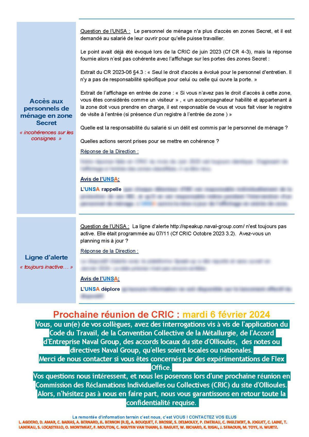 CRIC Ollioules - réunion du 5 décembre 2023 CRIC Ollioules - réunion du 5 décembre 2023