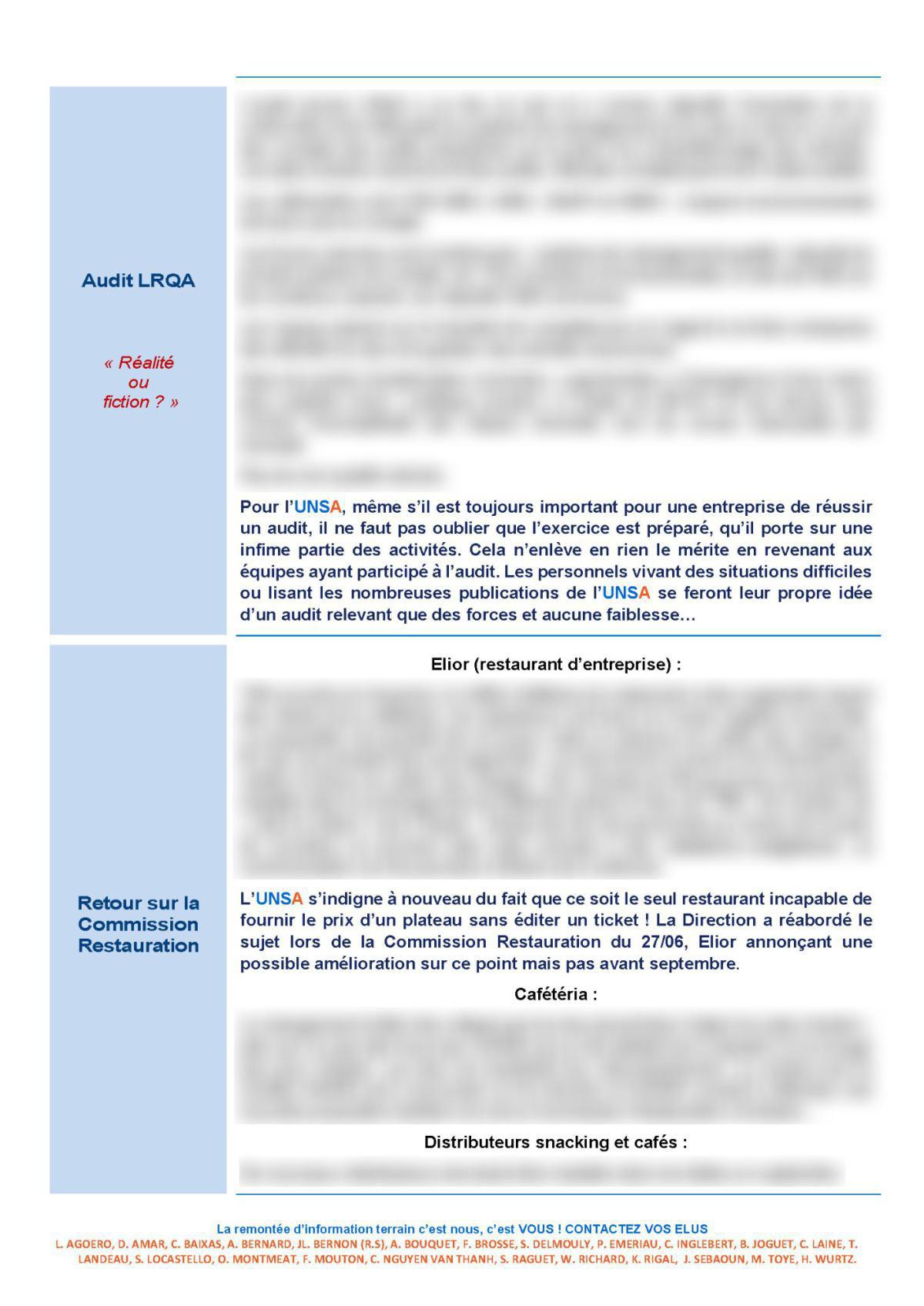 CSE d'Ollioules - Réunion du 2 juillet 2024 - Compte rendu