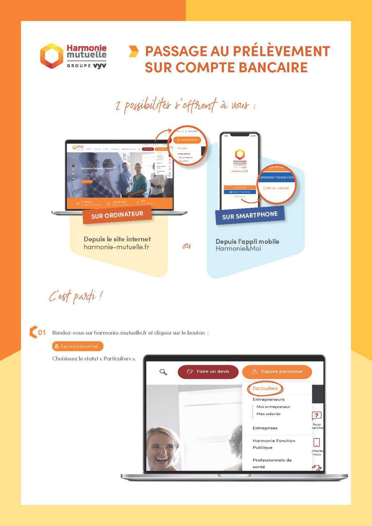 Flash Info Harmonie Mutuelle - Affiliation du conjoint -Octobre 2024 Flash Info Harmonie Mutuelle - Affiliation du conjoint -Octobre 2024