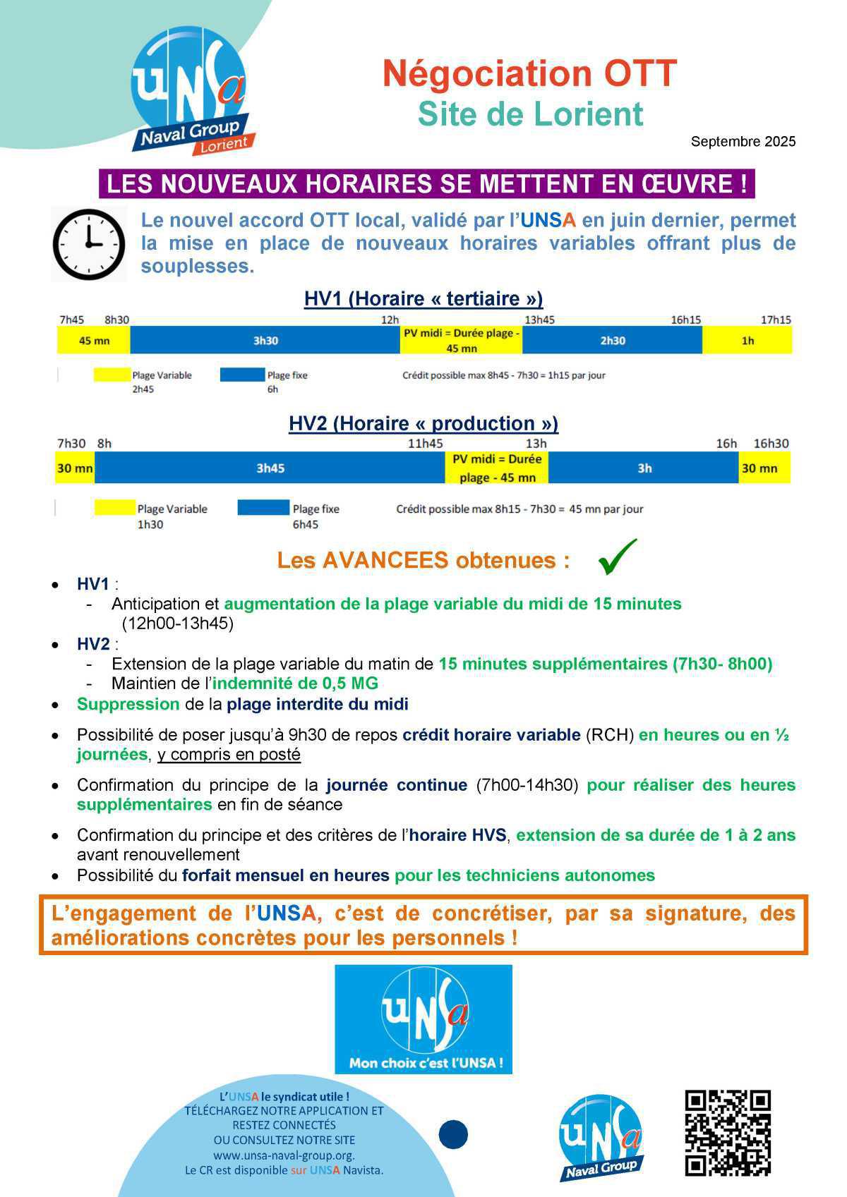 Négociation OTT - Site de Lorient - Septembre 2025