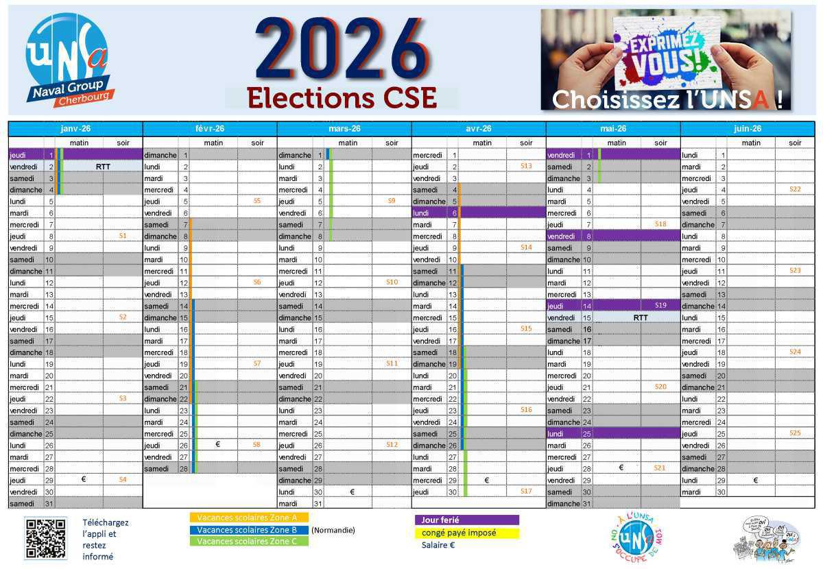 Fermetures du site en 2026