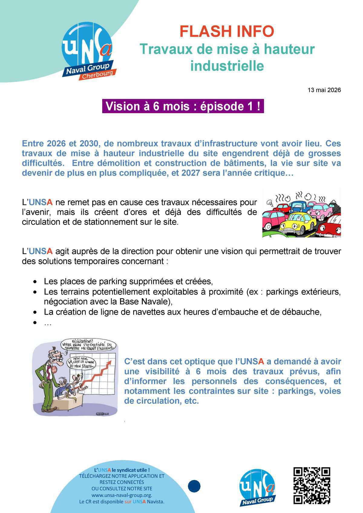 Travaux de mise à hauteur industrielle - Mai 2026