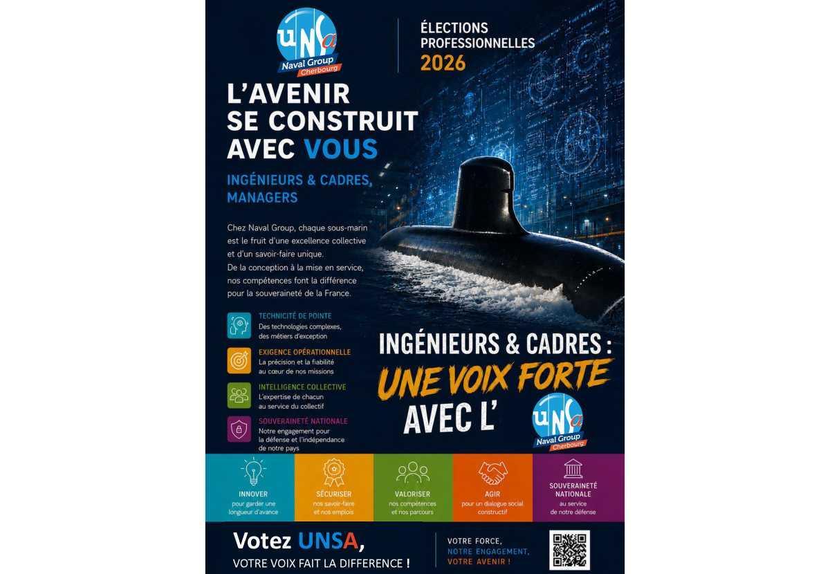 ELECTIONS CSE 2026 - A Cherbourg, l'avenir se construit avec vous - Spécial IC