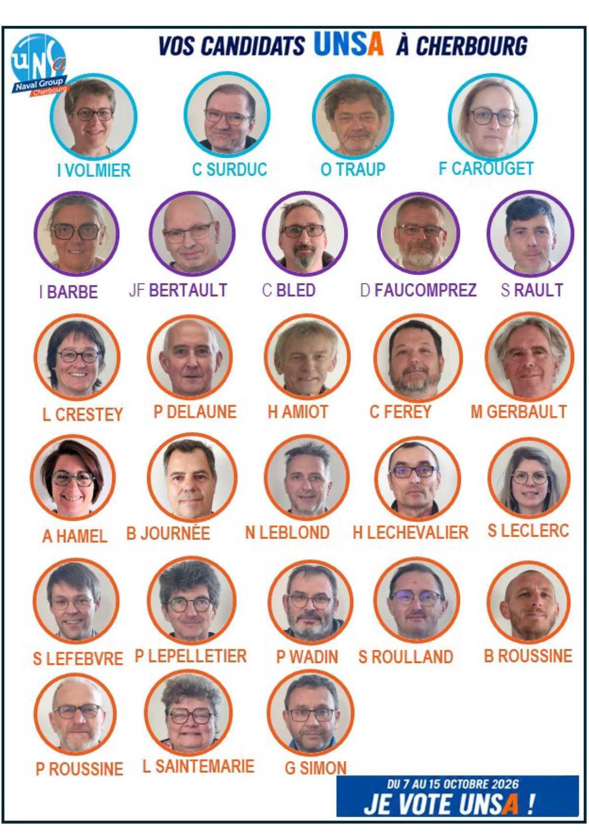 ELECTIONS CSE 2026 - A Cherbourg, l'UNSA agit concrétement !