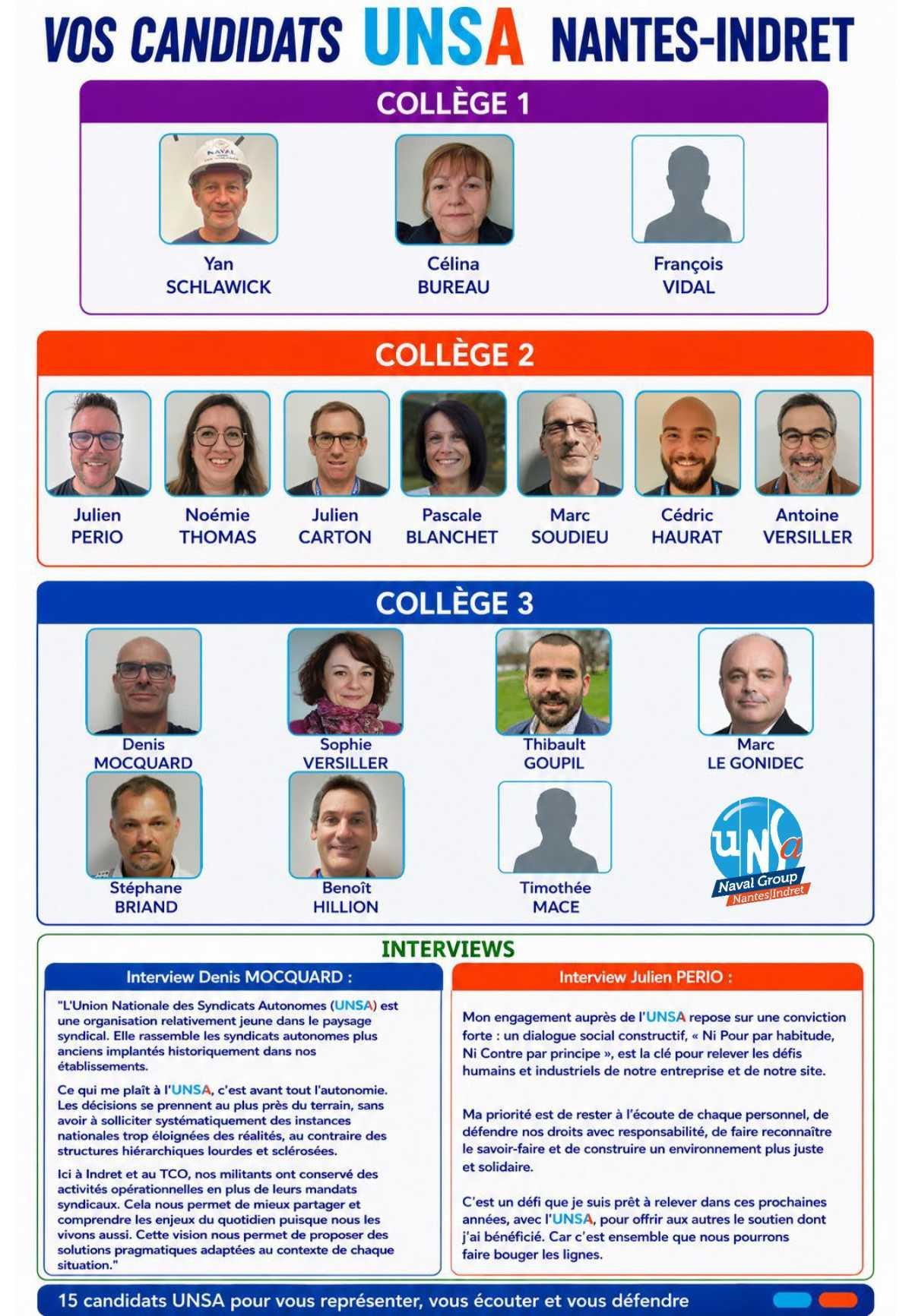 ELECTIONS CSE 2026 - A Indret & au Technocampus, l'UNSA agit concrétement !