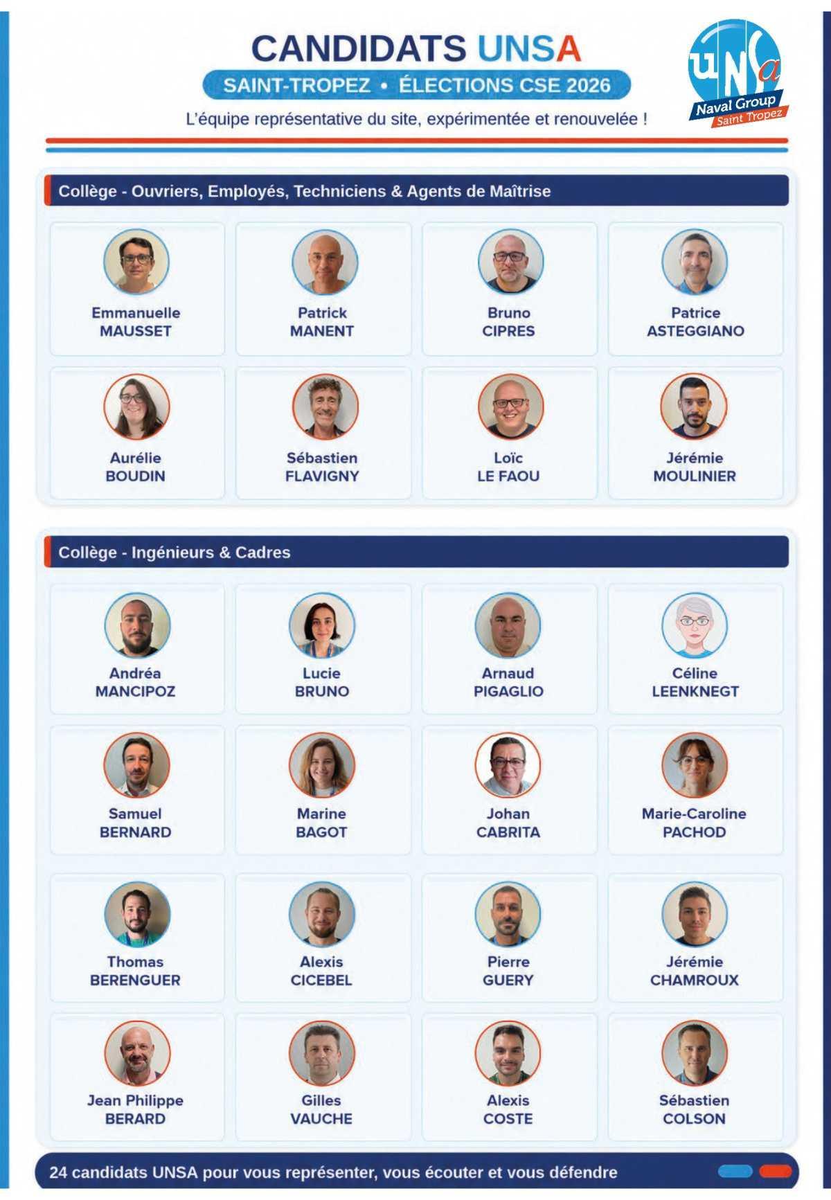 ELECTIONS CSE 2026 - A Saint-Tropez, l'UNSA agit concrètement !