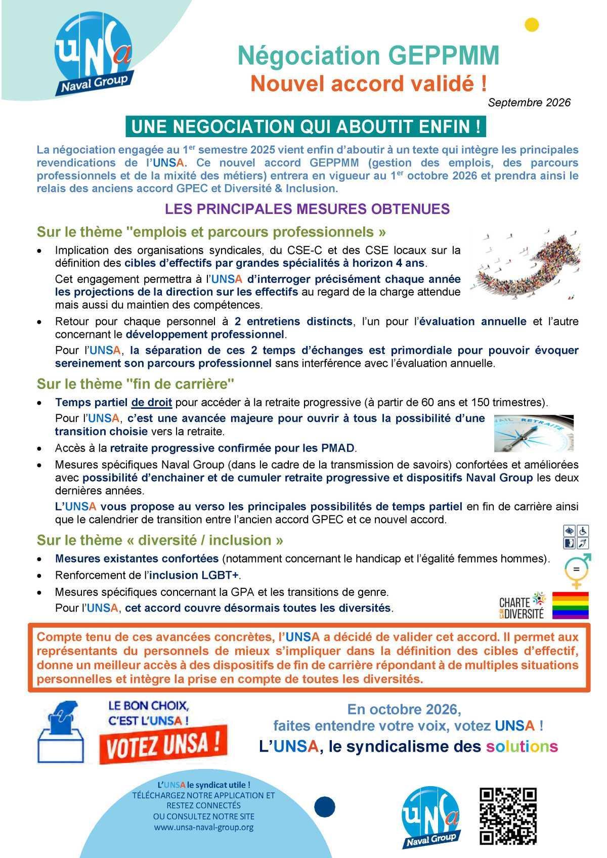 Négociation GEPPMM - Nouvel accord validé !