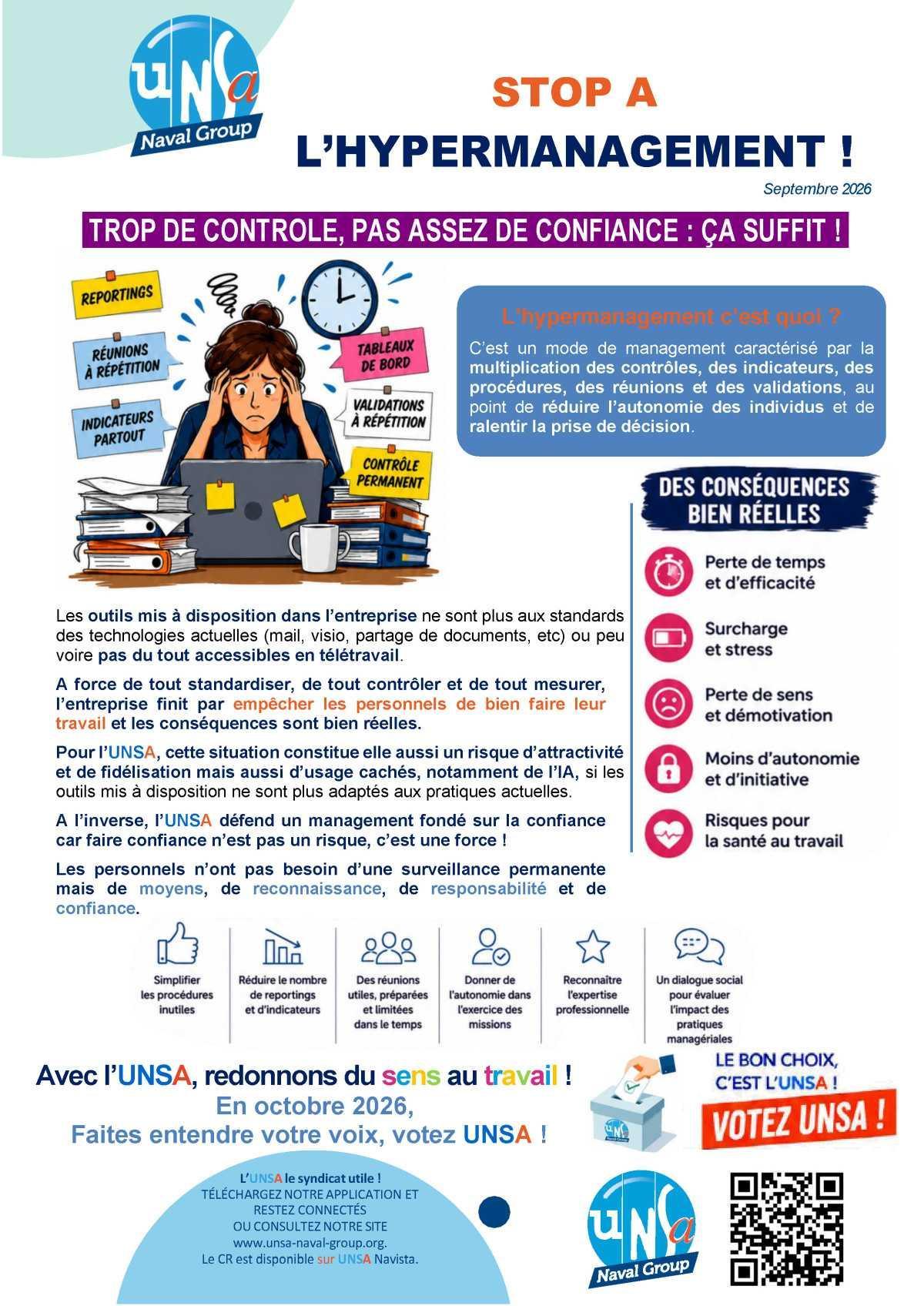 STOP A L’HYPERMANAGEMENT !