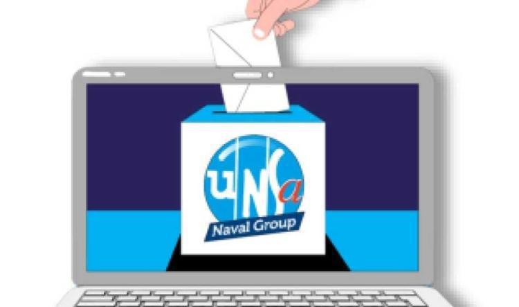 Election au Conseil d'Administration - rencontre de Laurent ESCURE avec les personnels de Naval Group Cherbourg !