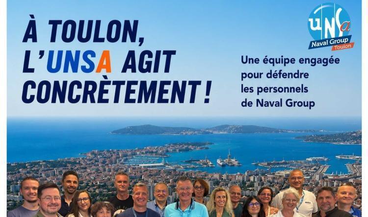 ELECTIONS CSE 2026 - A Toulon, l'UNSA agit concrètement !