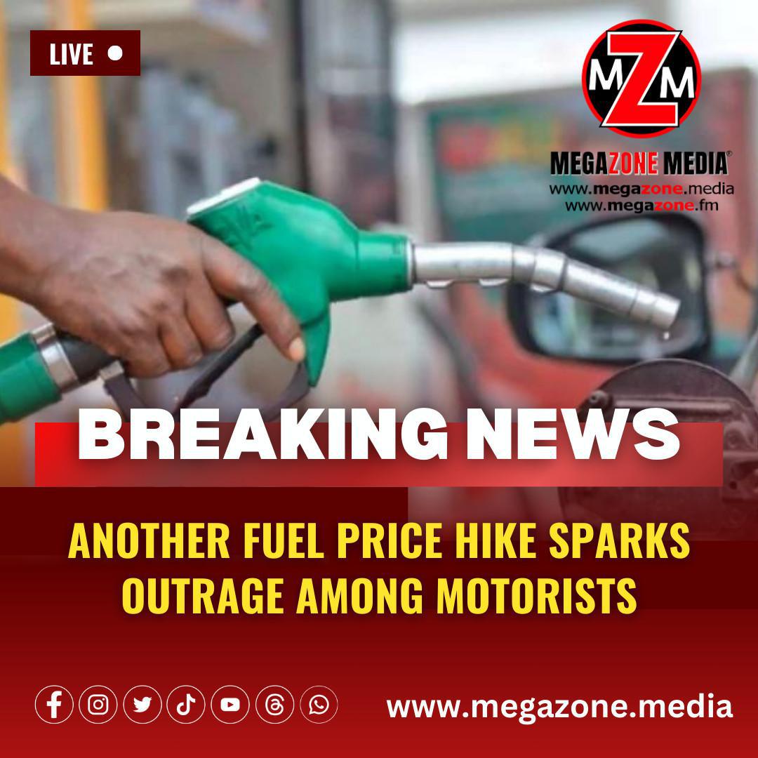 Another fuel price hike sparks outrage among motorists