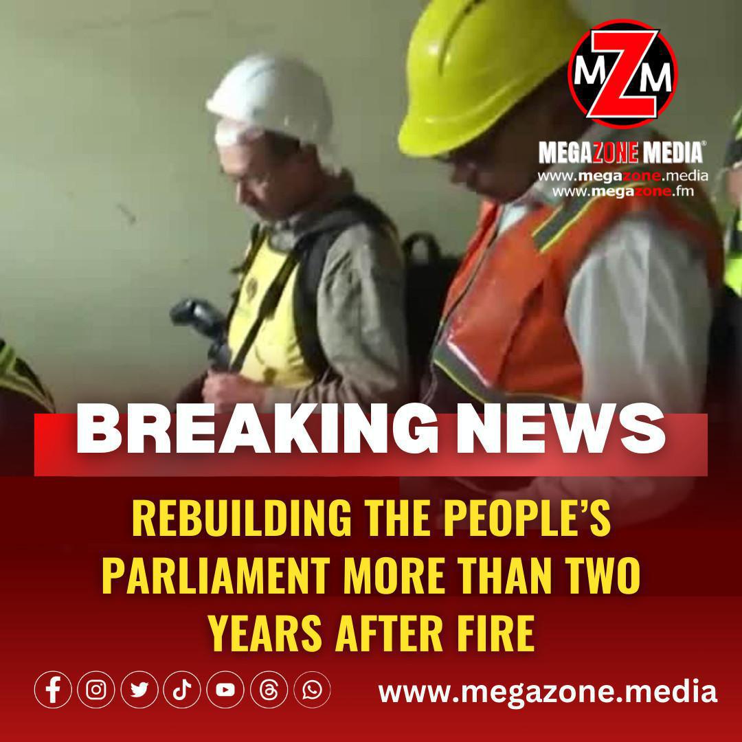 Rebuilding the People’s Parliament more than two years after fire Rebuilding the People’s Parliament more than two years after fire