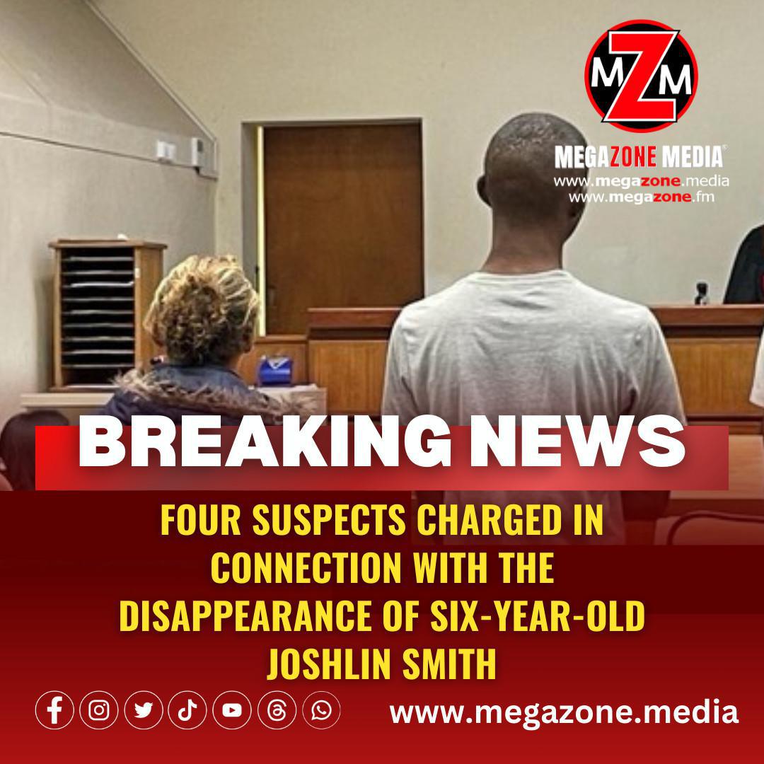 Four suspects charged in connection with disappearance of six-year-old Joshlin Smith