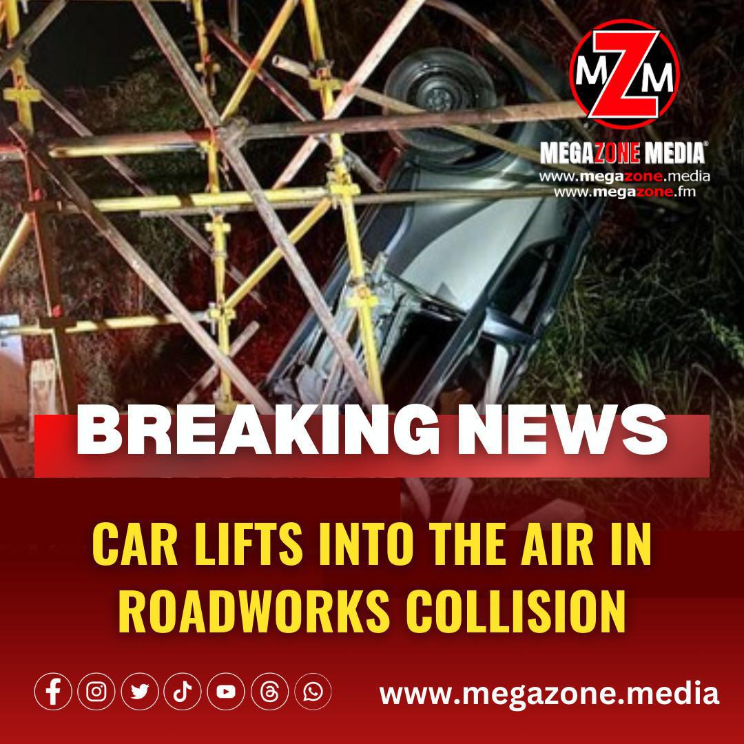 KZN driver killed as car 'lifts into the air' following crash into roadworks. 