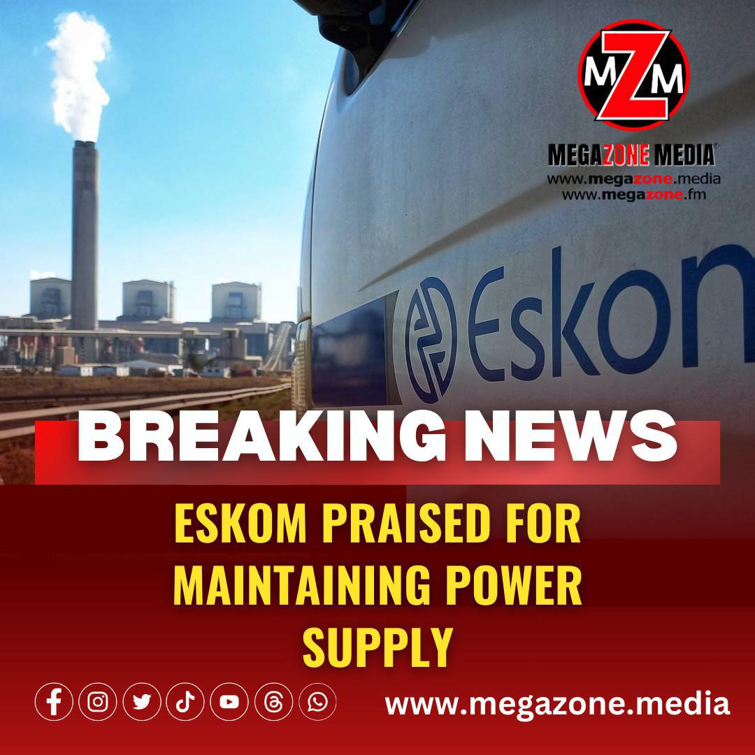 Eskom Praised for Maintaining Power Supply