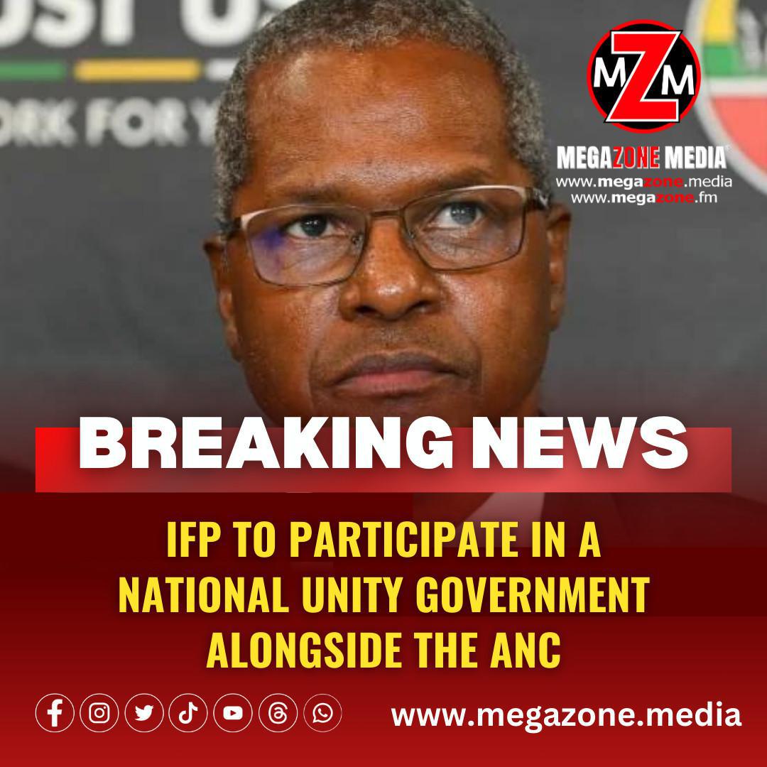 IFP to participate in a national unity government alongside the ANC.