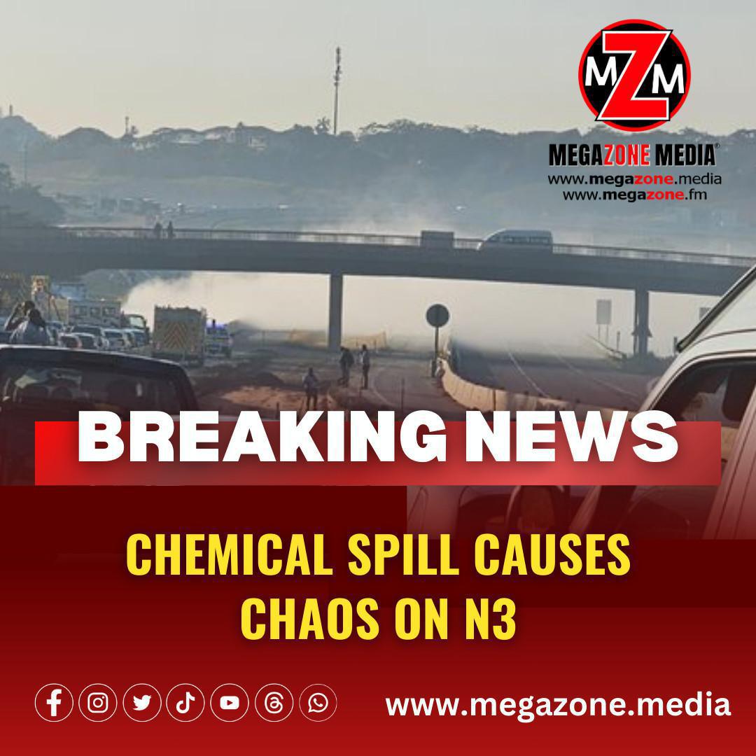 Chemical spill causes chaos on N3 Chemical spill causes chaos on N3