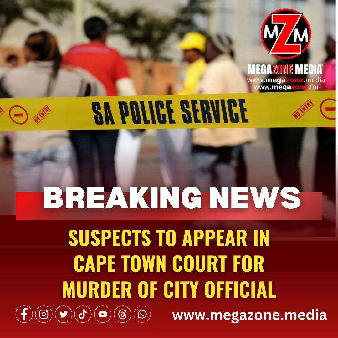 Suspects to Appear in Cape Town Court for Murder of City Official.