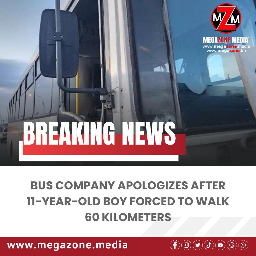 Bus Company Apologizes After 11-Year-Old Boy Forced to Walk 60 Kilometers Bus Company Apologizes After 11-Year-Old Boy Forced to Walk 60 Kilometers