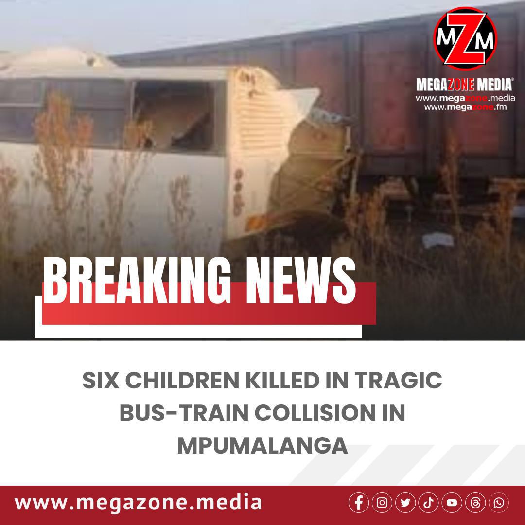 Six Children Killed in Tragic Bus-Train Collision in Mpumalanga