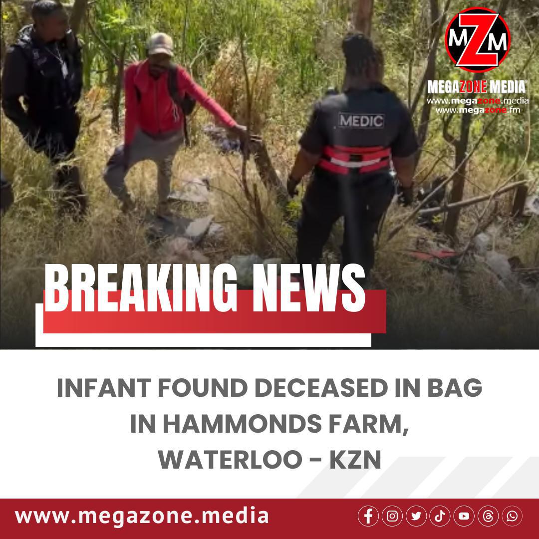 Infant Found Deceased in Bag in Hammonds Farm, Waterloo - KZN