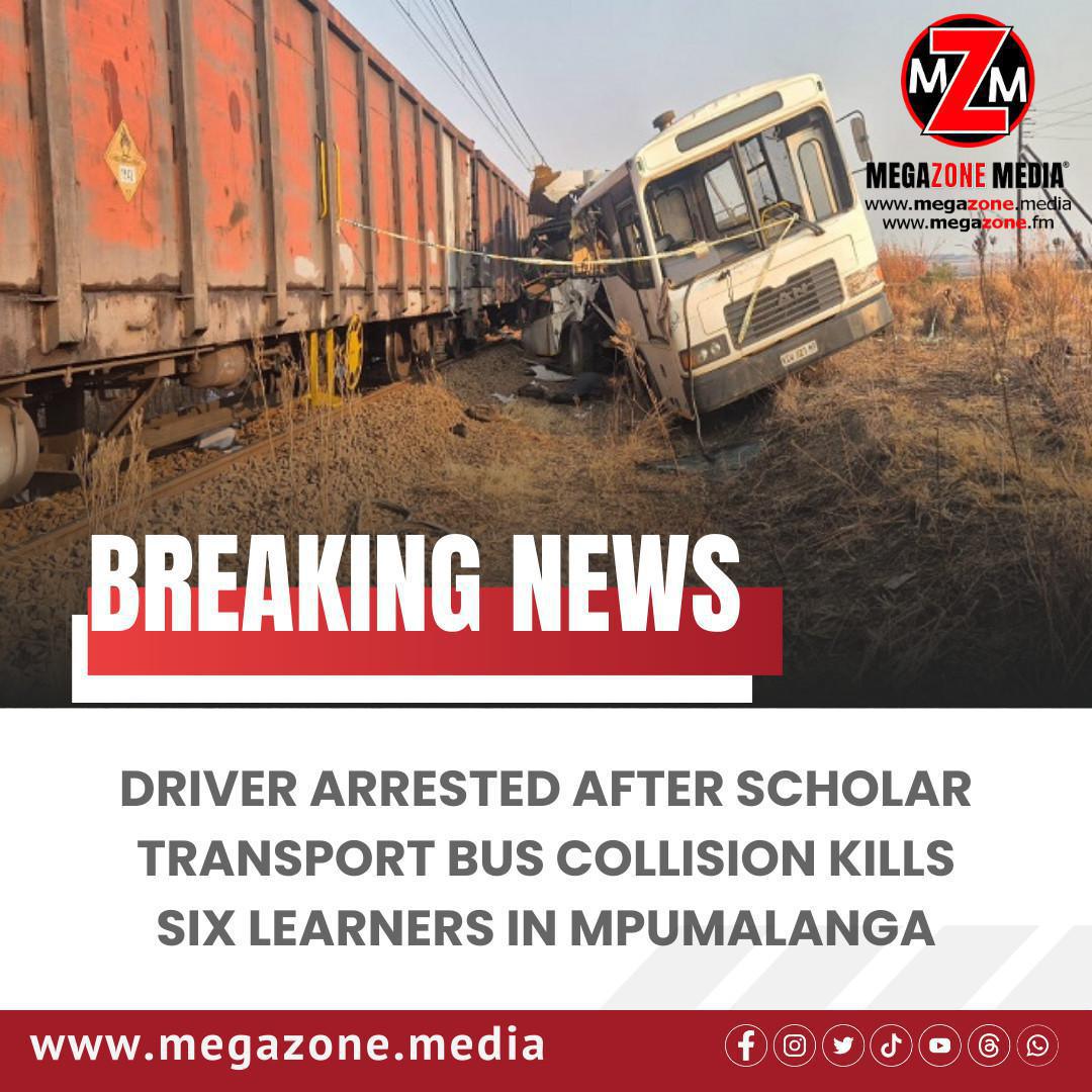 Driver Arrested After Scholar Transport Bus Collision Kills Six Learners in Mpumalanga Driver Arrested After Scholar Transport Bus Collision Kills Six Learners in Mpumalanga