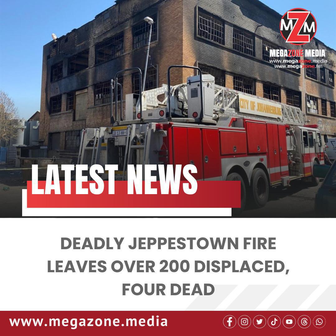 Deadly Jeppestown Fire Leaves Over 200 Displaced, Four Dead