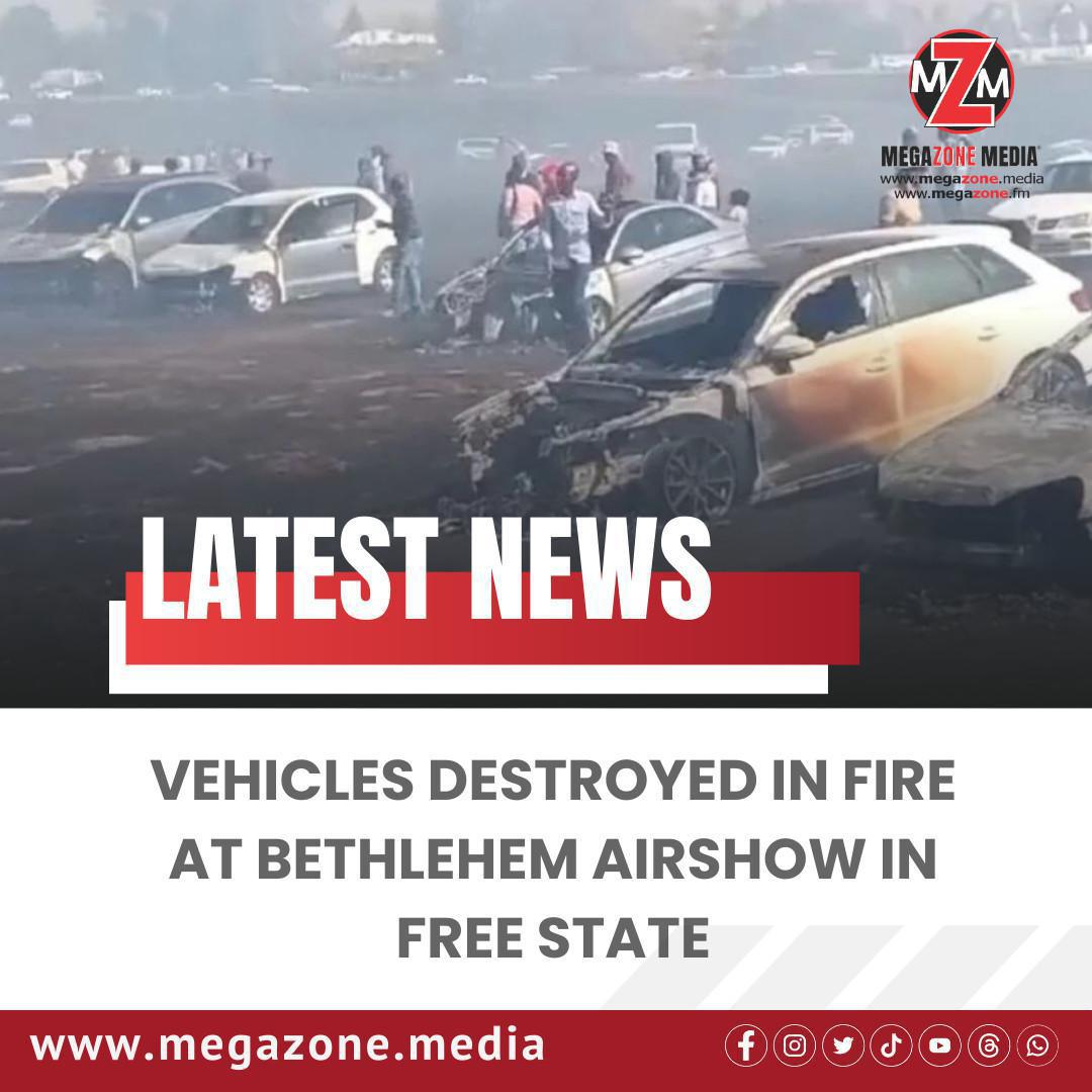 Vehicles Destroyed in Fire at Bethlehem Airshow in Free State Vehicles Destroyed in Fire at Bethlehem Airshow in Free State