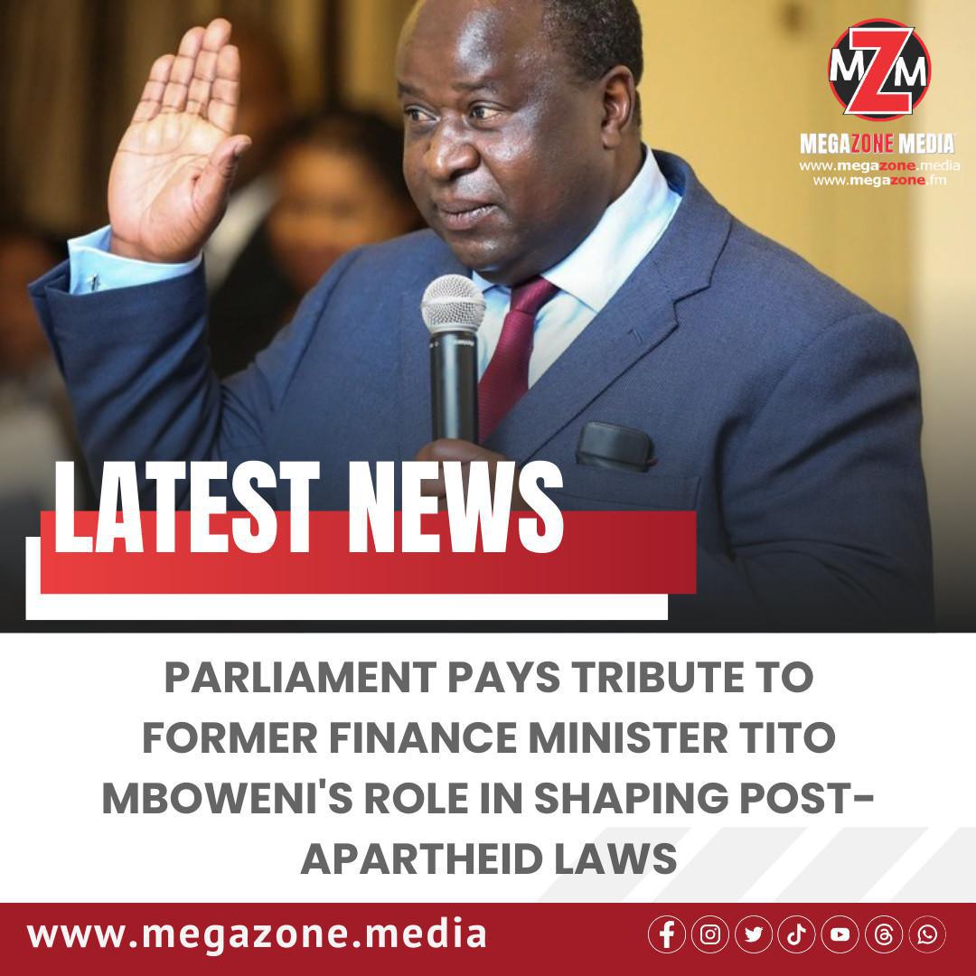 Parliament Pays Tribute to Former Finance Minister Tito Mboweni's Role in Shaping Post-Apartheid Laws