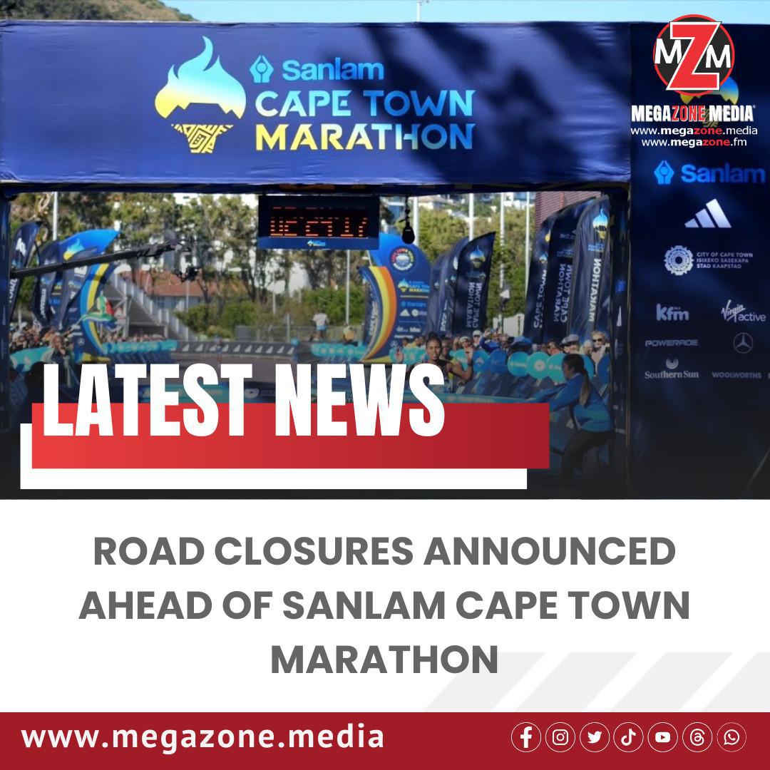 Road Closures Announced Ahead of Sanlam Cape Town Marathon