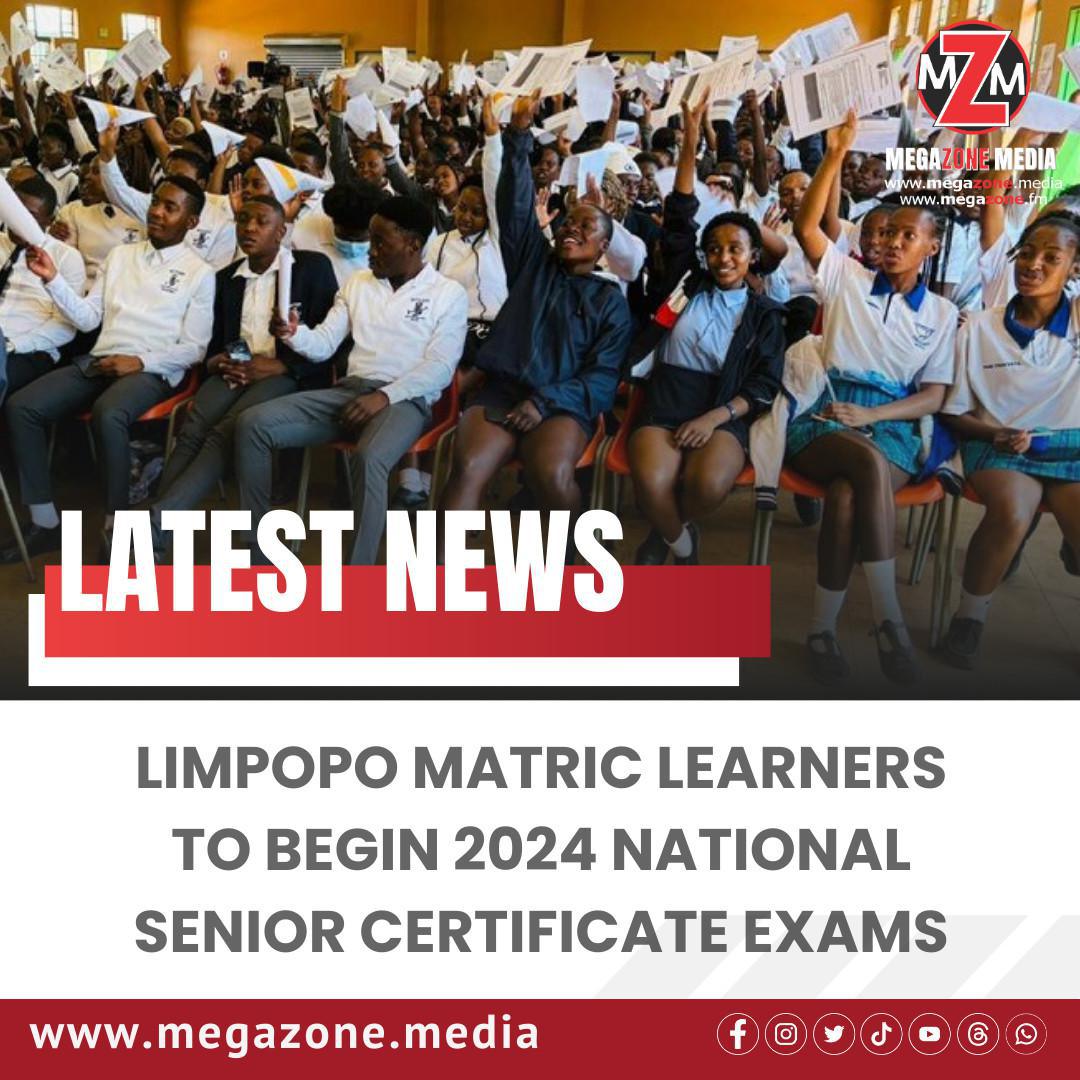 Limpopo matric learners to begin 2024 National Senior Certificate exams