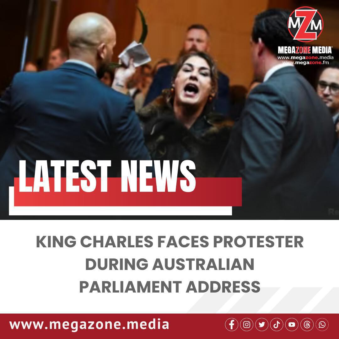 King Charles Confronted by Protester During Australian Parliament Address King Charles Confronted by Protester During Australian Parliament Address