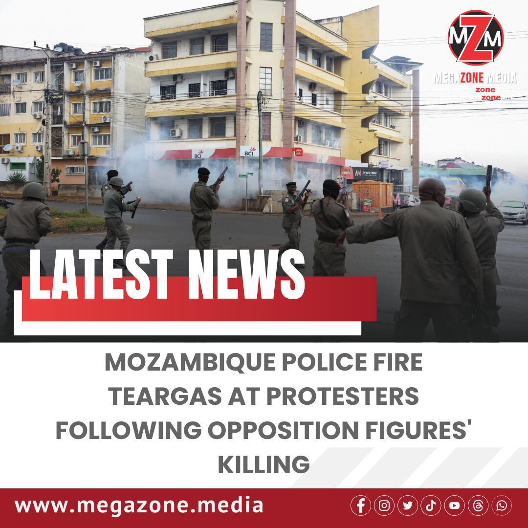 Mozambique Police Fire Teargas at Protesters Following Opposition Figures' Killing Mozambique Police Fire Teargas at Protesters Following Opposition Figures' Killing