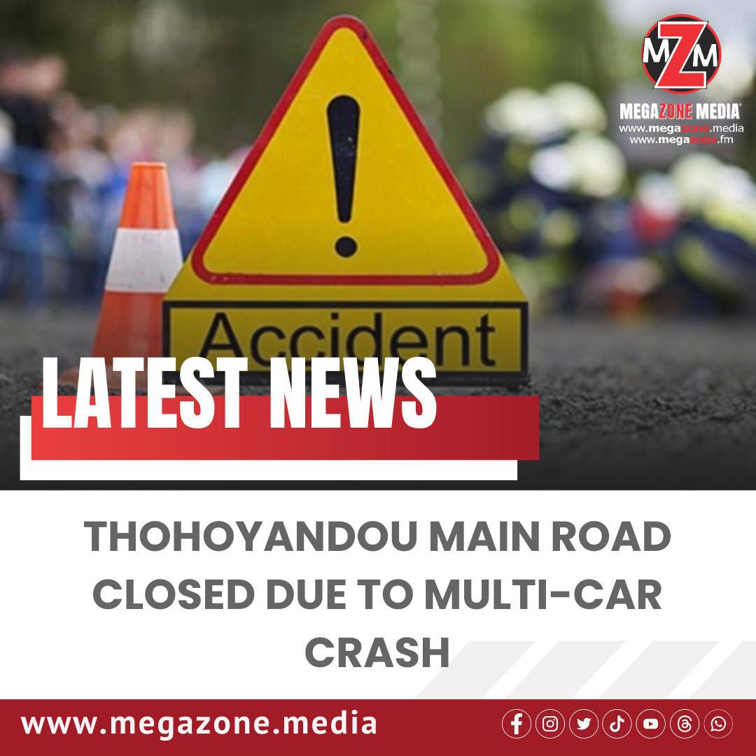 Thohoyandou Main Road Closed Due to Multi-Car Crash