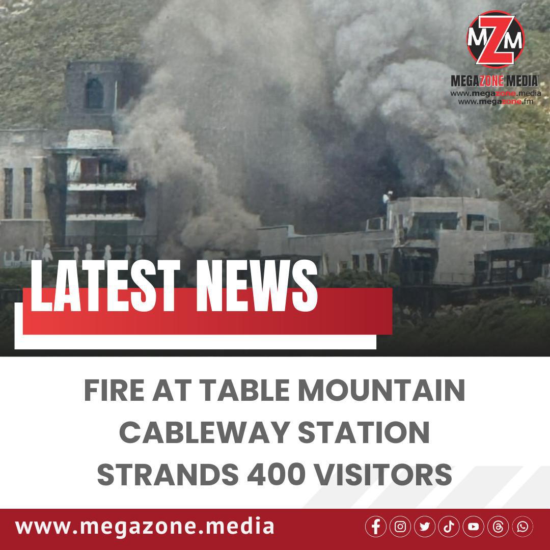 Fire at Table Mountain Cableway Station Strands 400 Visitors