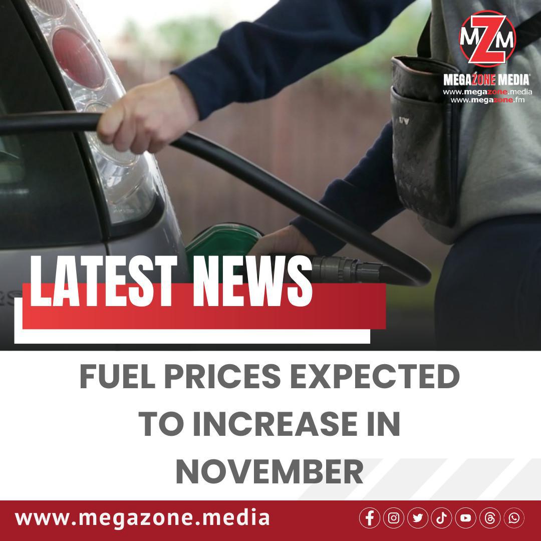 Fuel Prices Expected to Increase in November