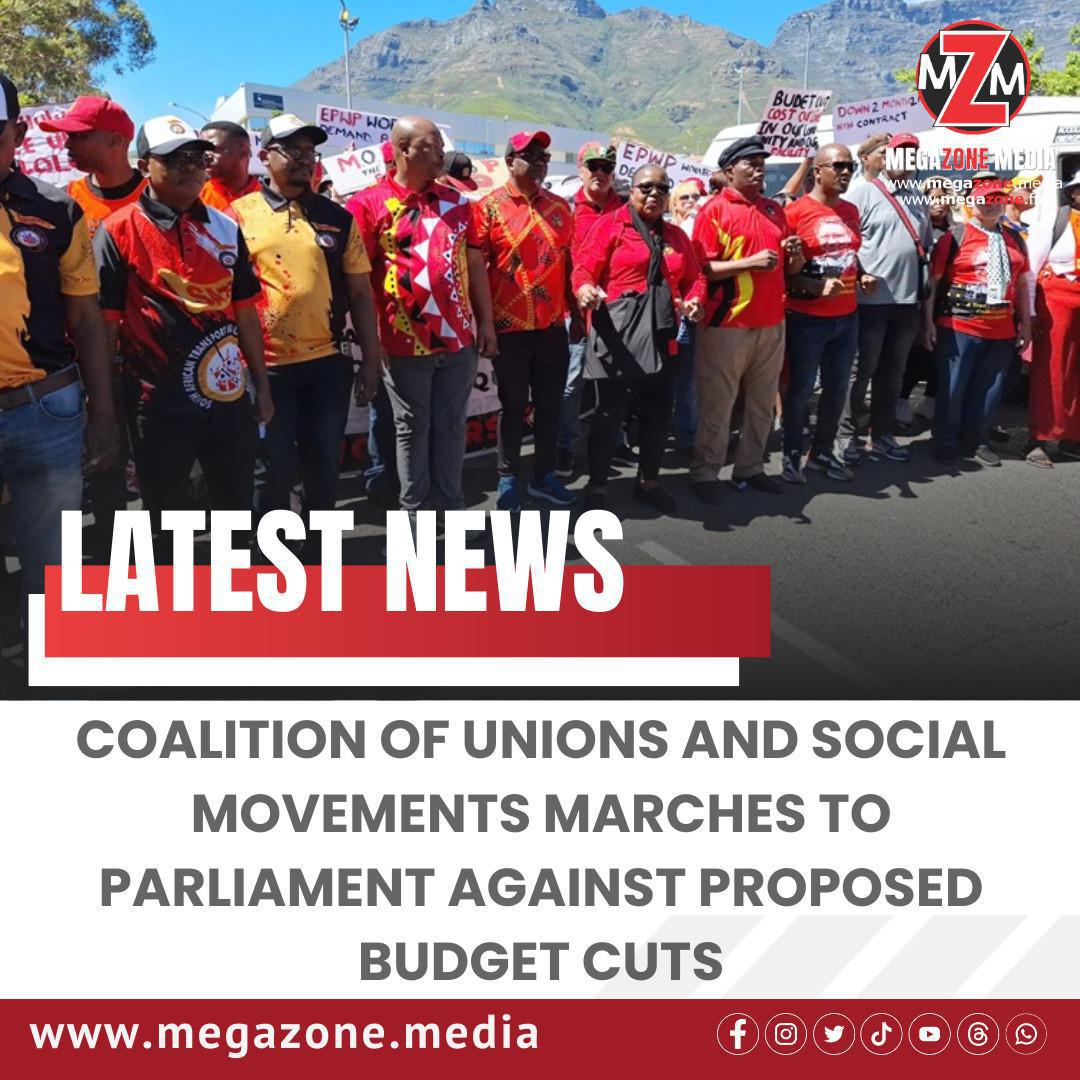 Coalition of Unions and Social Movements Marches to Parliament Against Proposed Budget Cuts Coalition of Unions and Social Movements Marches to Parliament Against Proposed Budget Cuts
