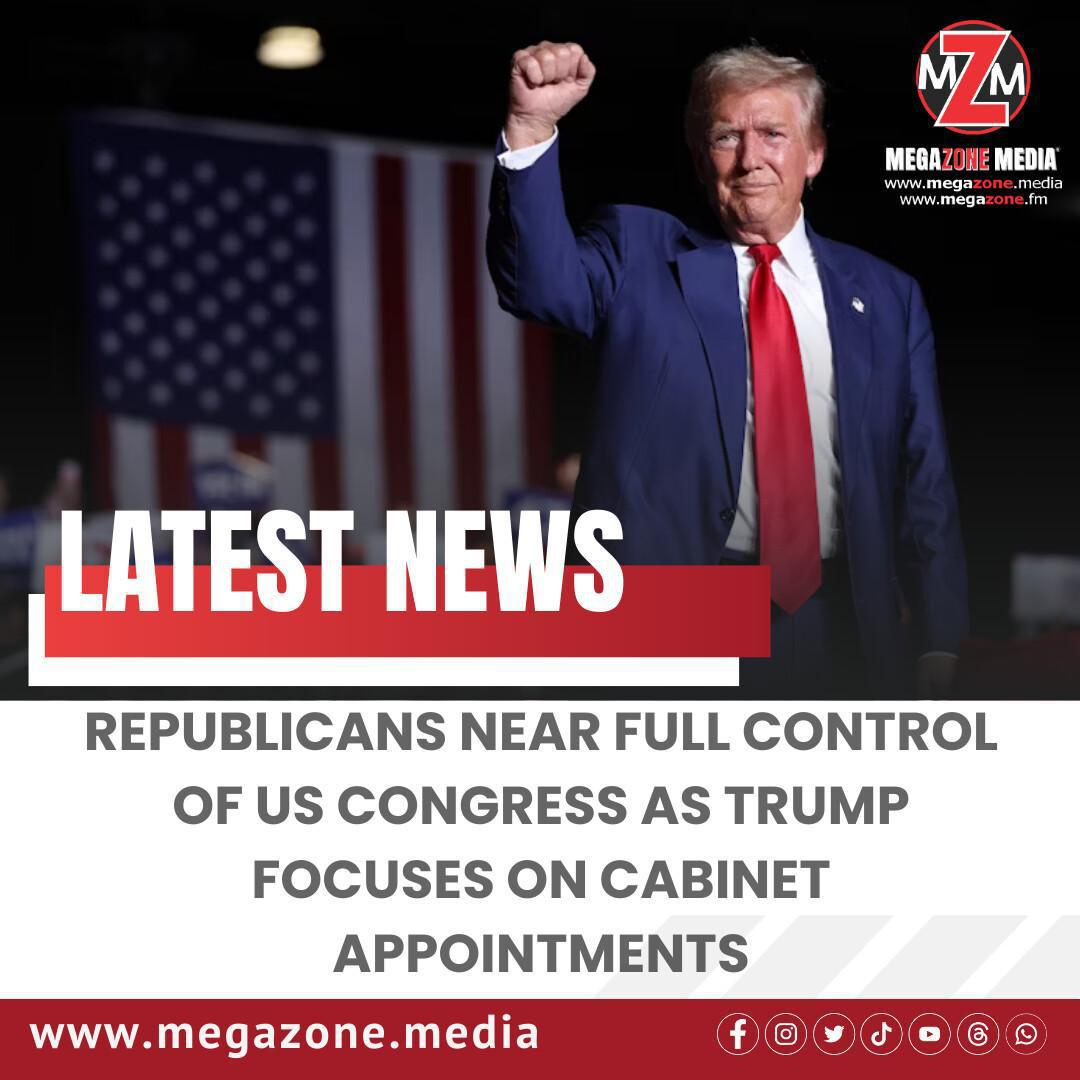 Republicans Near Full Control of US Congress as Trump Focuses on Cabinet Appointments Republicans Near Full Control of US Congress as Trump Focuses on Cabinet Appointments