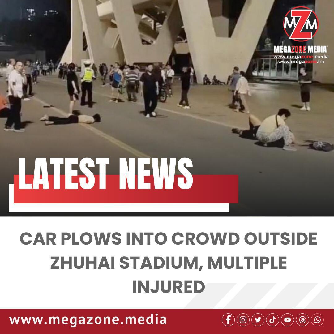 Car Plows Into Crowd Outside Zhuhai Stadium, Multiple Injured Car Plows Into Crowd Outside Zhuhai Stadium, Multiple Injured